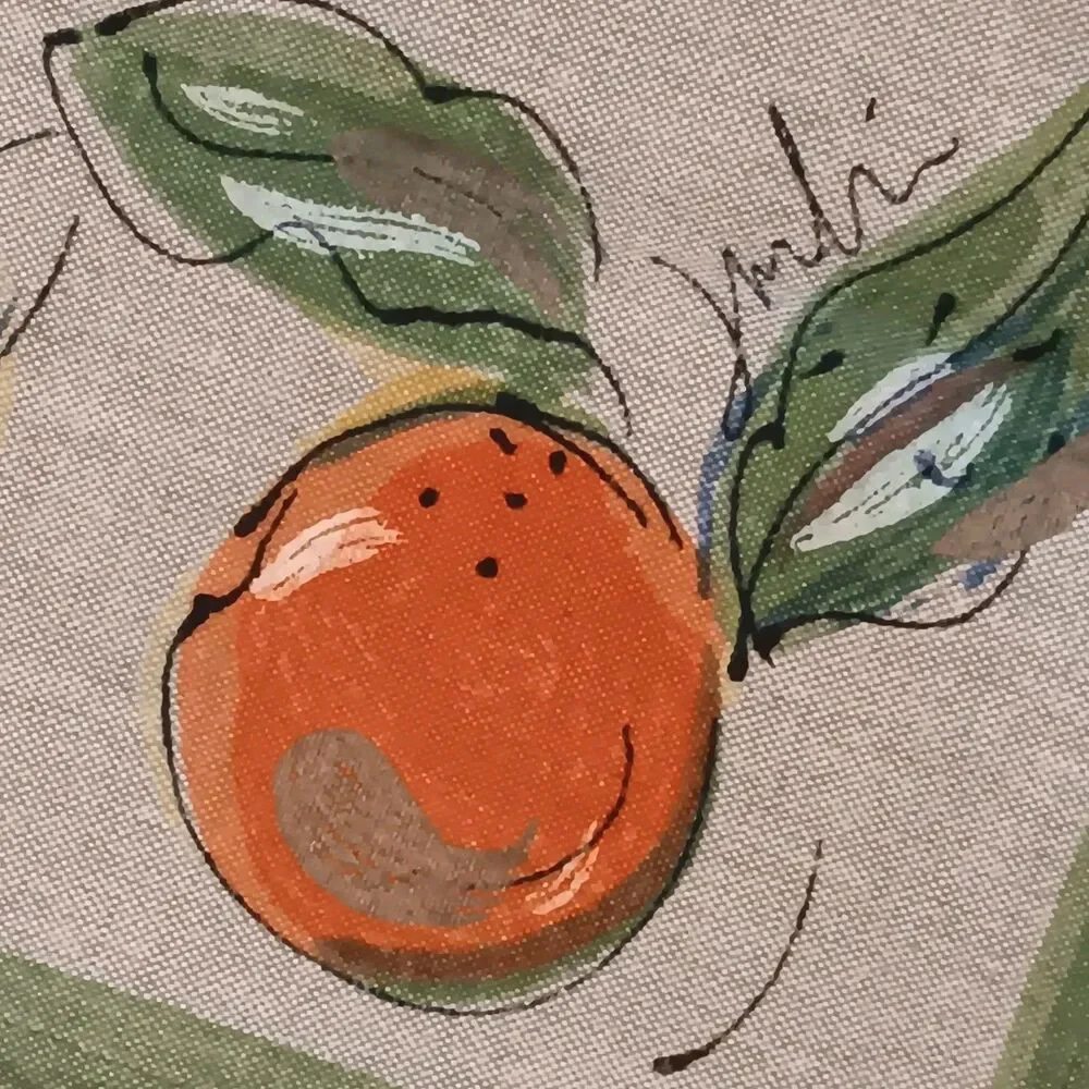 2 Wine Themed Placemats & 1 Napkin Or Bread Liner By Julia Junkin Cotton Vintage